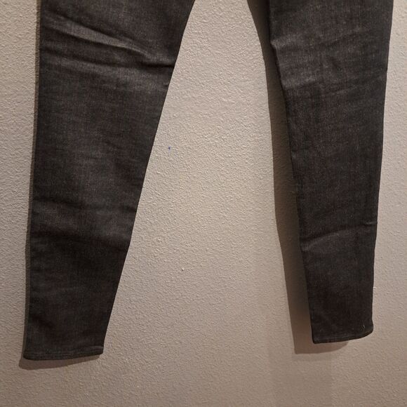 Rag & Bone Kensington Moto Skinny Jeans Pockets Zippers Women Size 29 Dark Wash - Picture 11 of 11